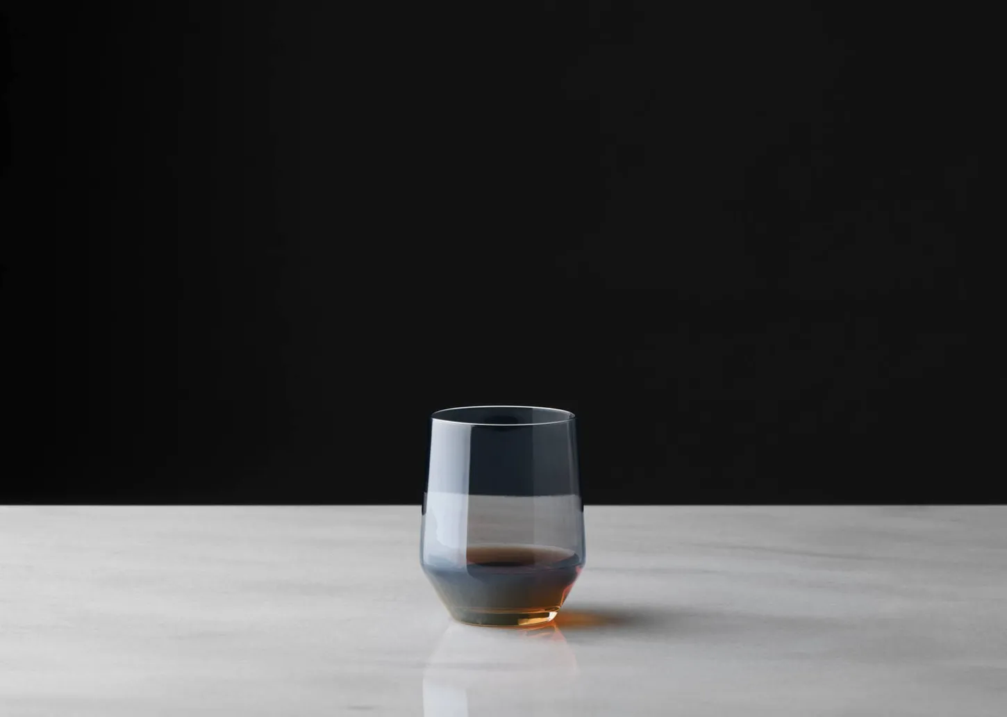 Abie Old Fashioned Glass Amber/Grey