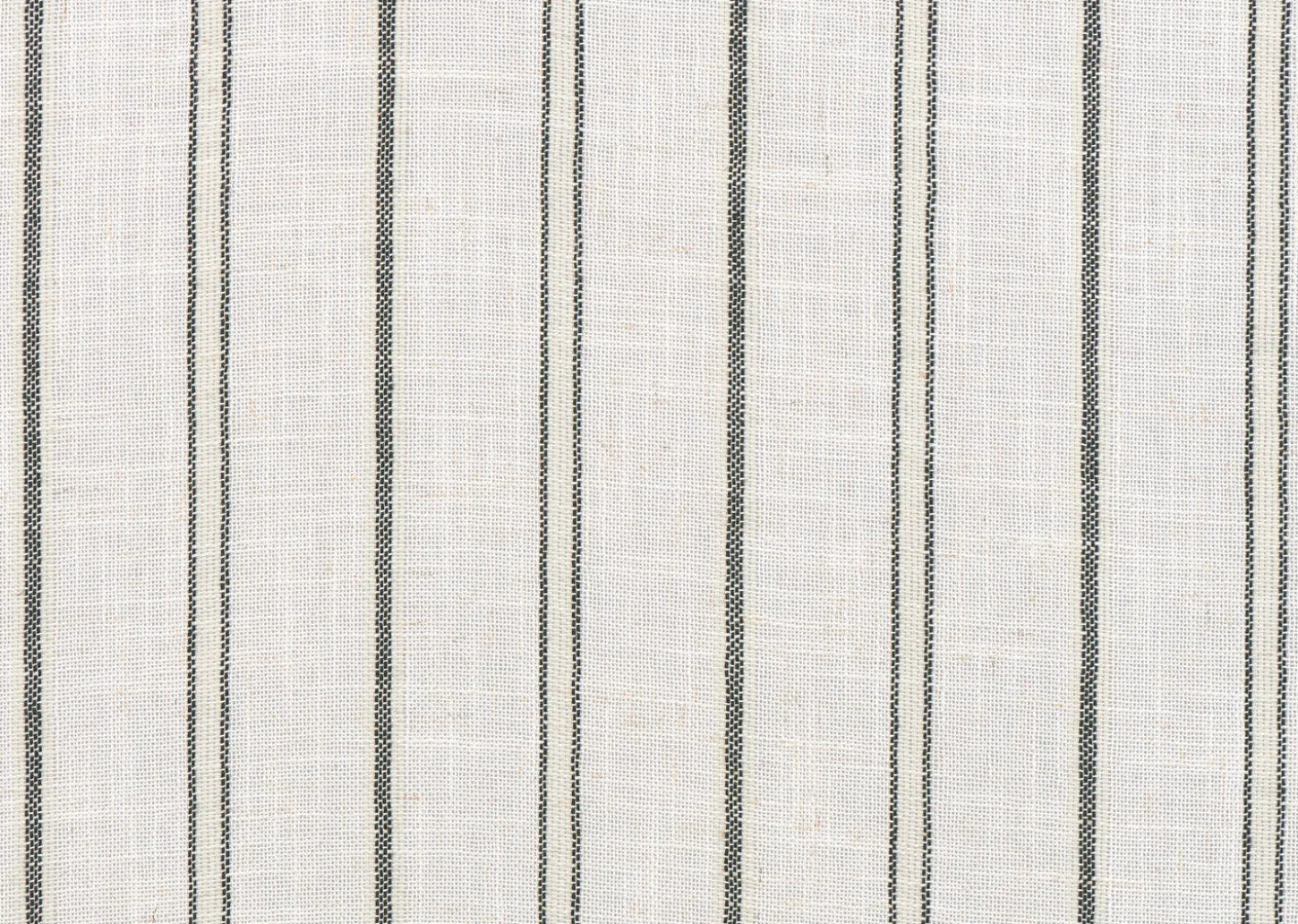 Aelene Striped Curtain Panel 96" Ivory/Black