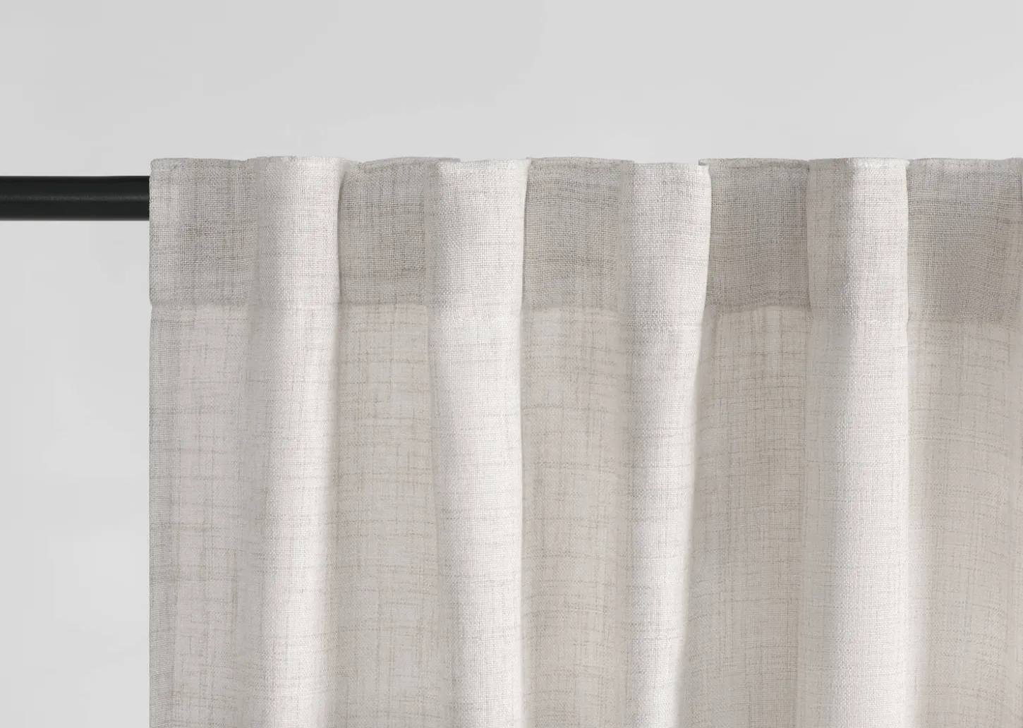 Allester Curtain Panel 96" Sand