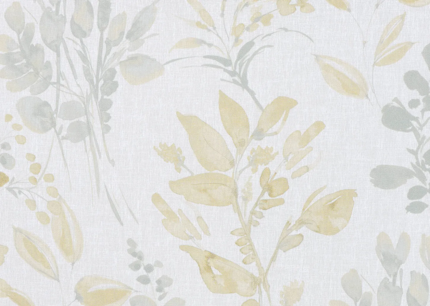Amalia Meadow Sheer Curtain Panel 96" Ivory/Multi