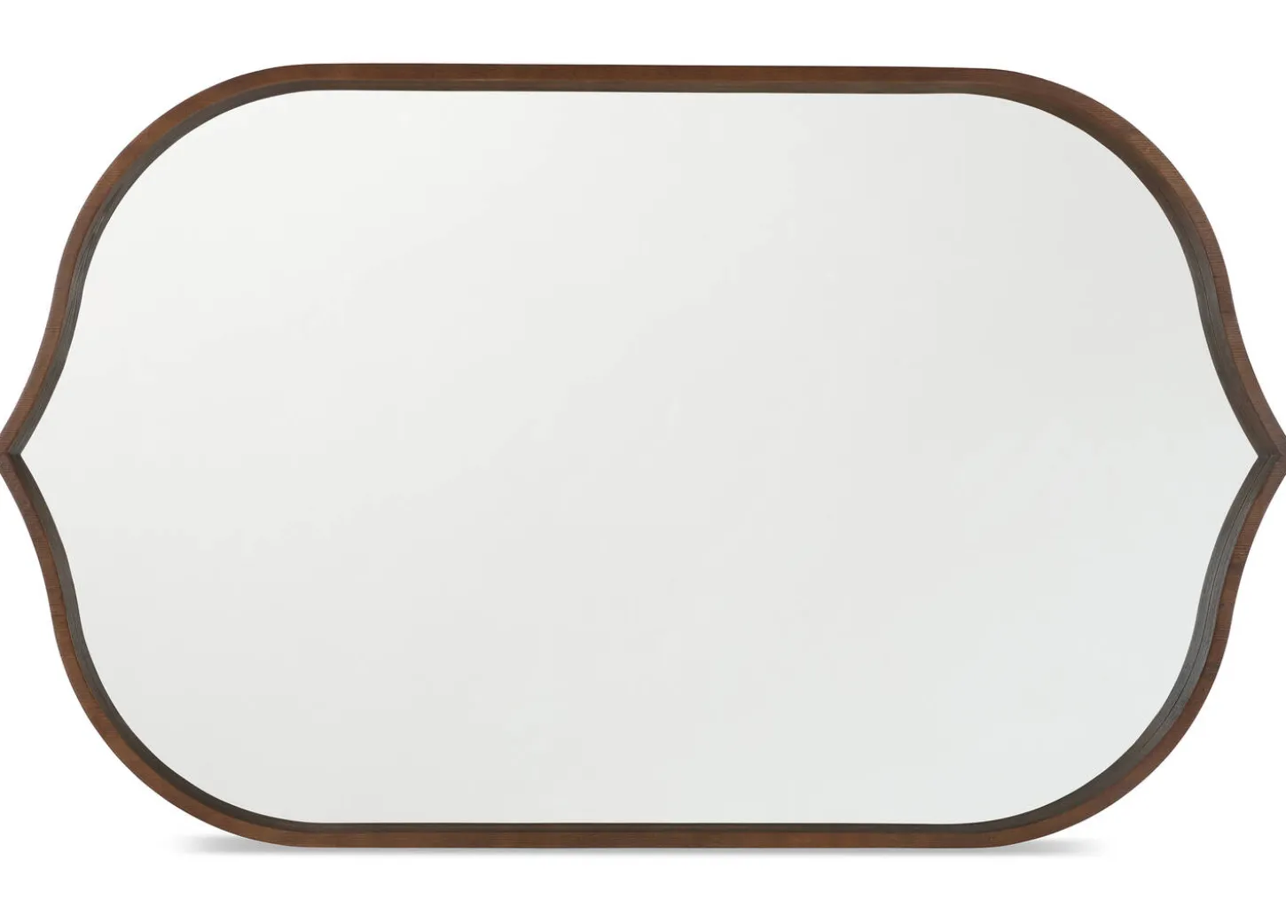 Ashern Wall Mirror Walnut