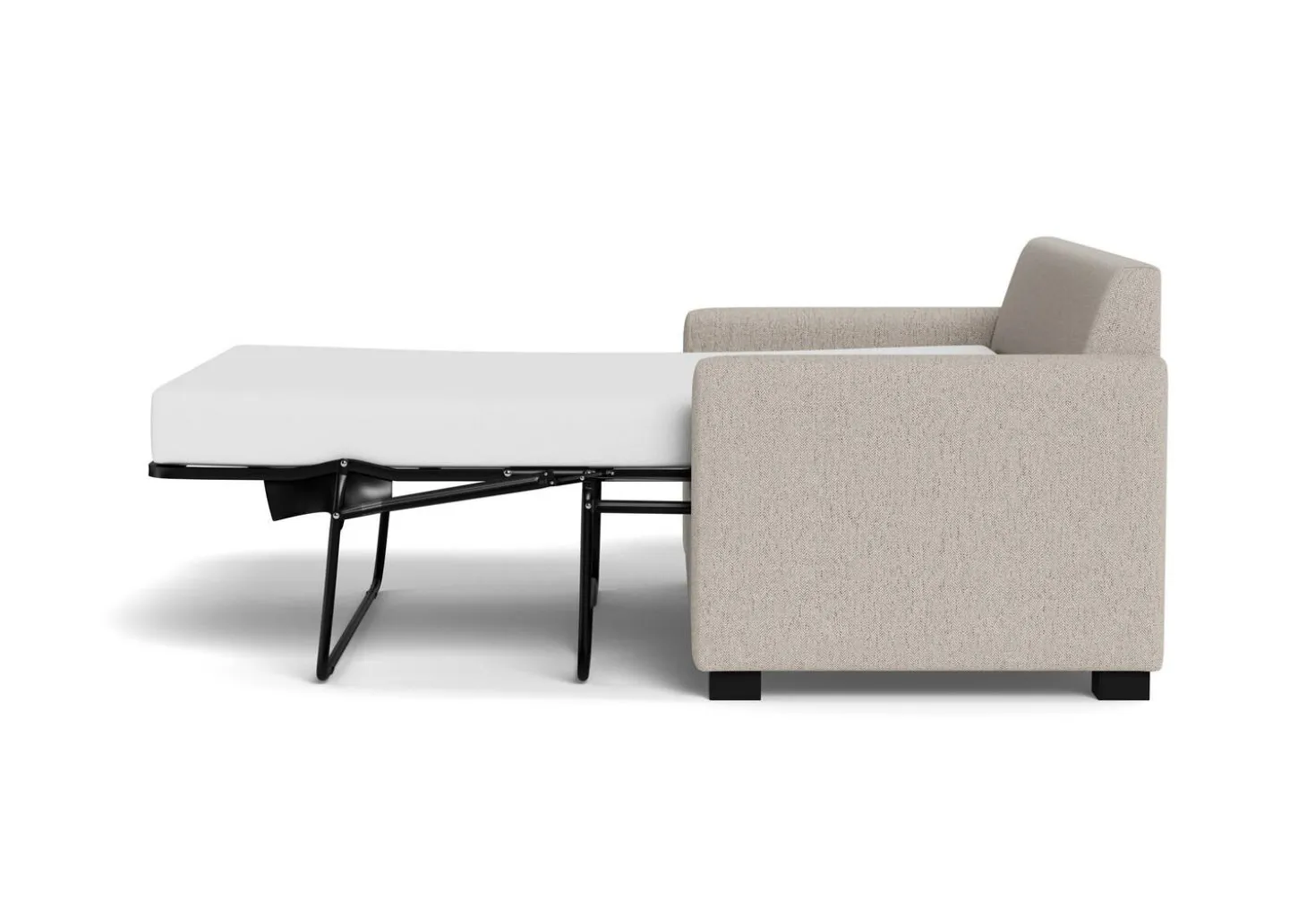 Azure Custom Apartment Sofa with Double Bed