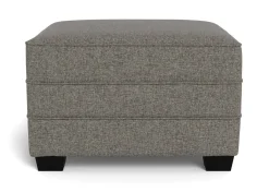 Azure Custom Ottoman 28x24”