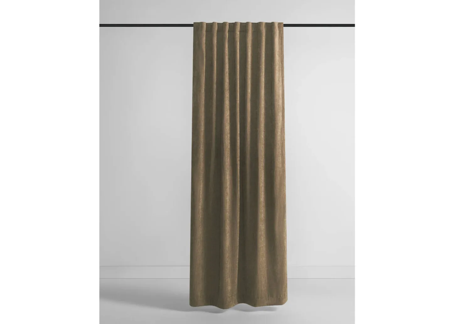 Bailey Curtain Panel 96" Mushroom