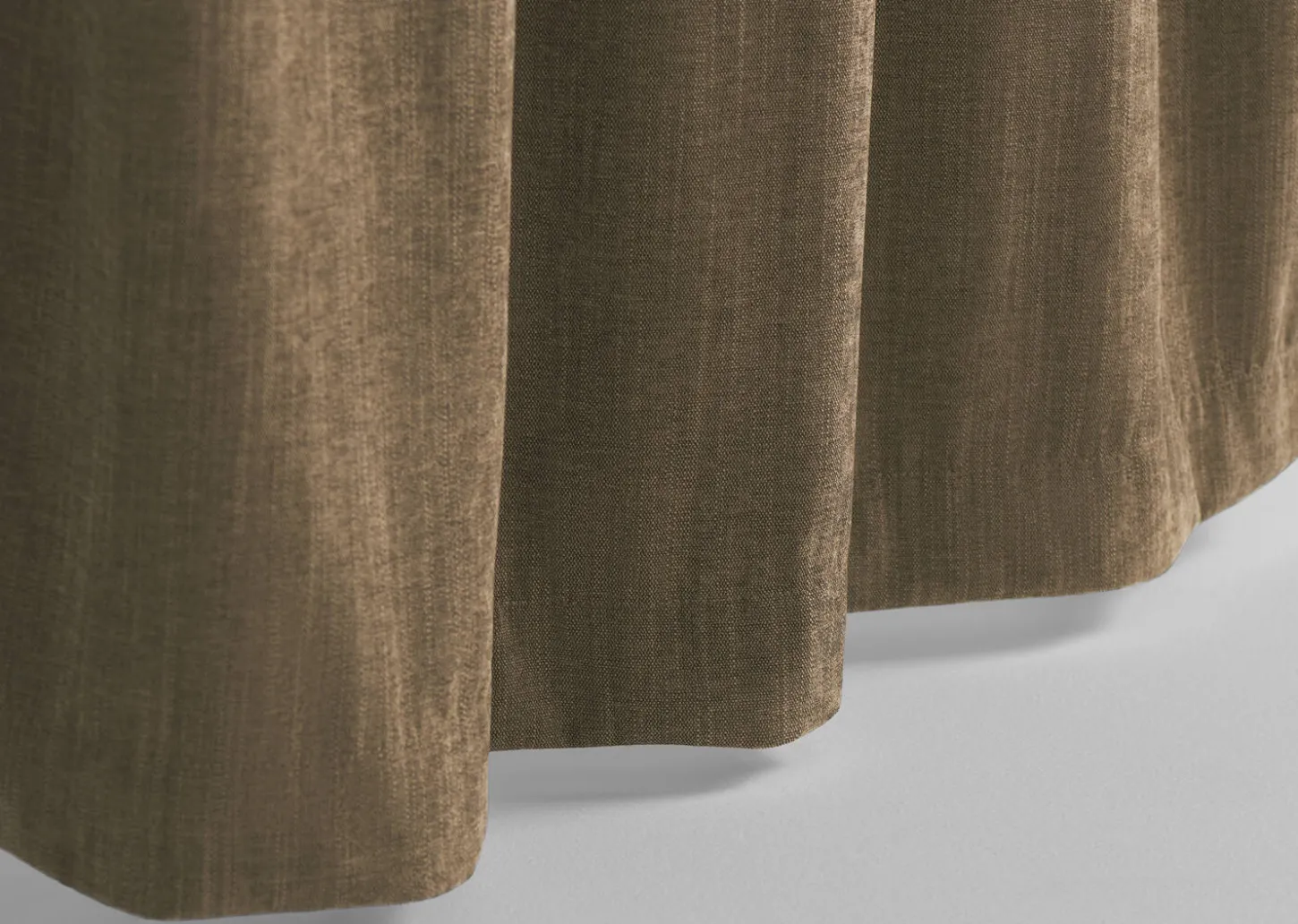 Bailey Curtain Panel 96" Mushroom