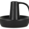 Barnaby Candle Holder Black