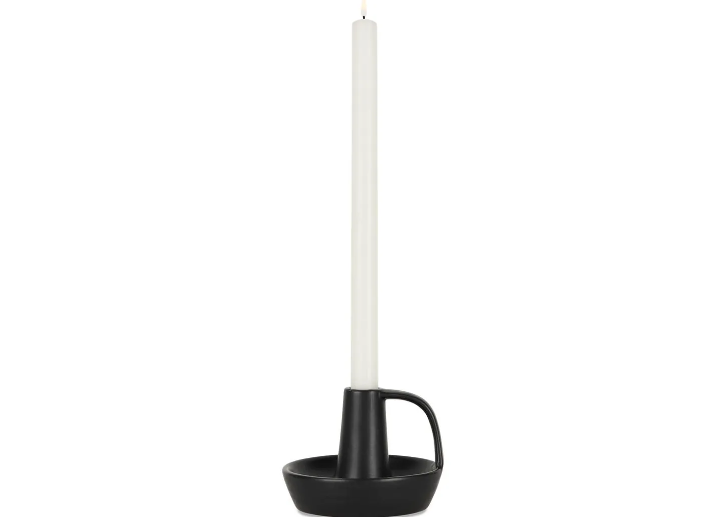 Barnaby Candle Holder Black