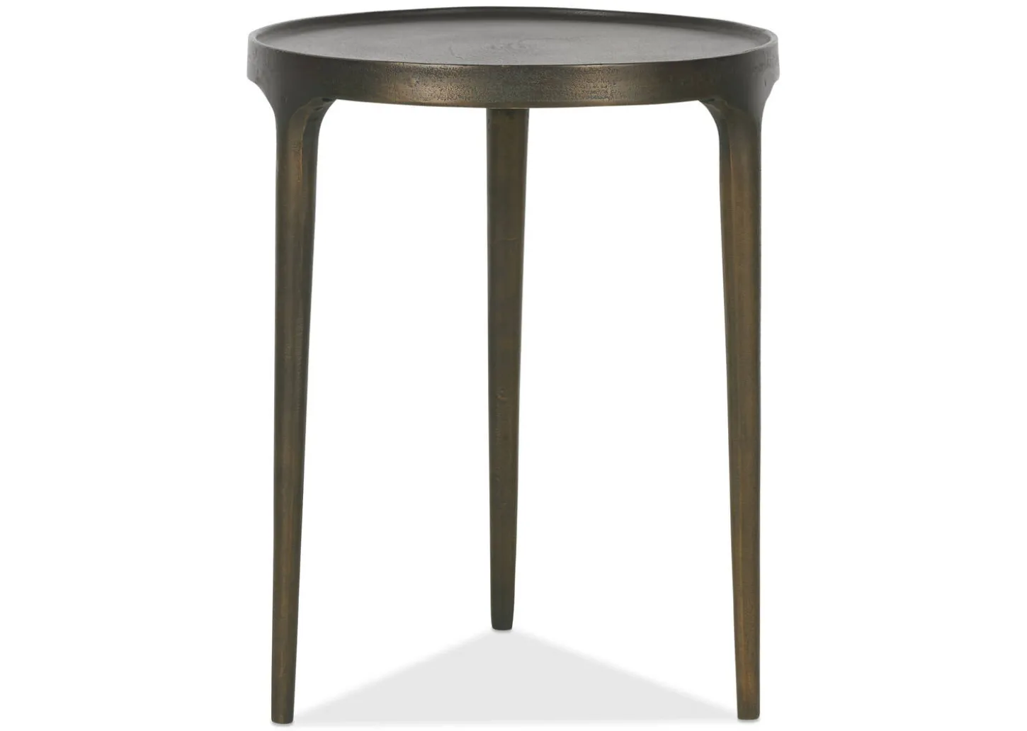 Bautista Recycled Metal Accent Table 16" -Bronze
