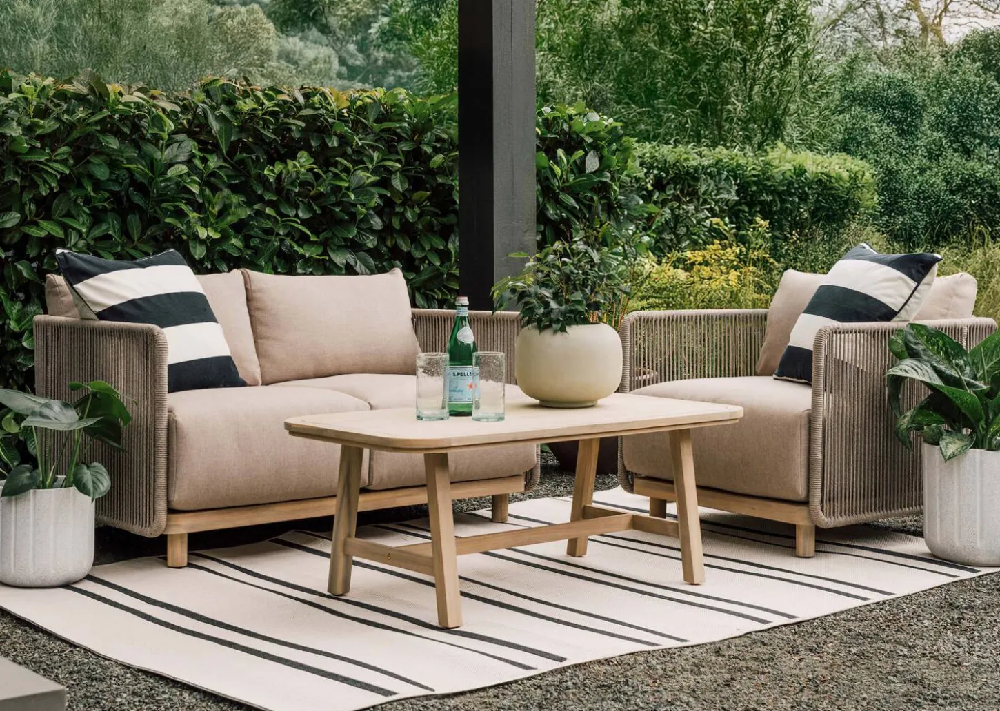 Belize Outdoor Coffee Table -Natural