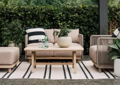 Belize Outdoor Loveseat -Sand