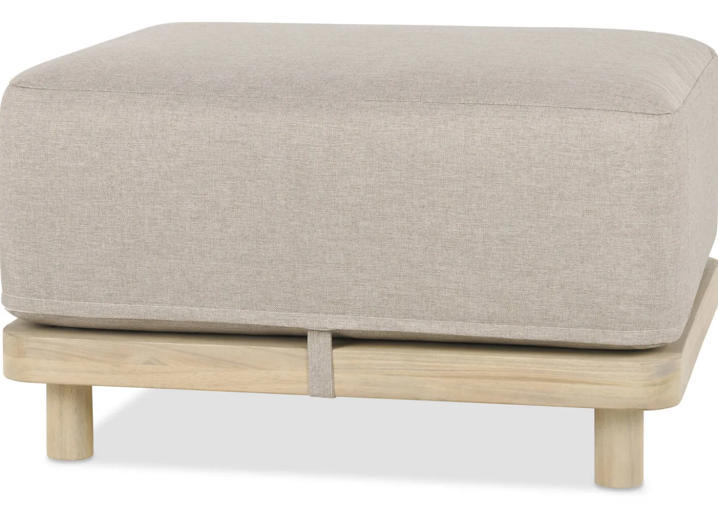 Belize Outdoor Ottoman -Sand
