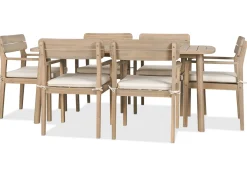 Cabrie 72 Outdoor Dining Table -Natural