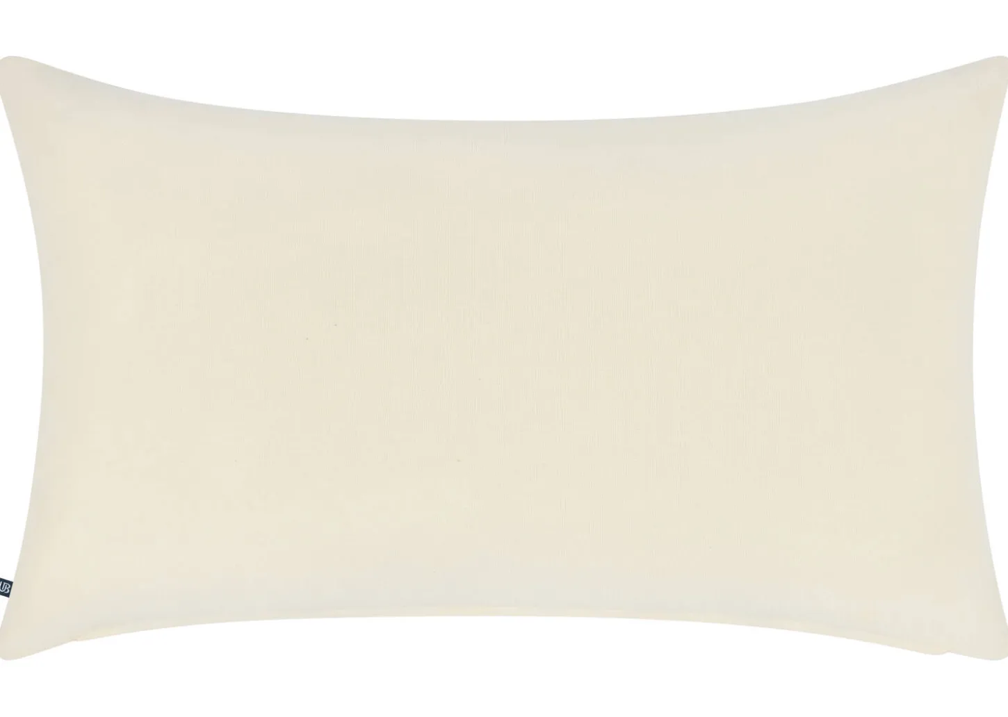 Cambria Cotton Leaf Pillow 14x24 Ivory