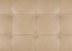 Carson Leather Ottoman