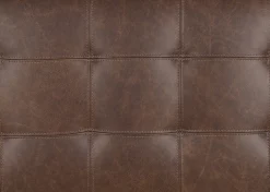 Carson Leather Ottoman