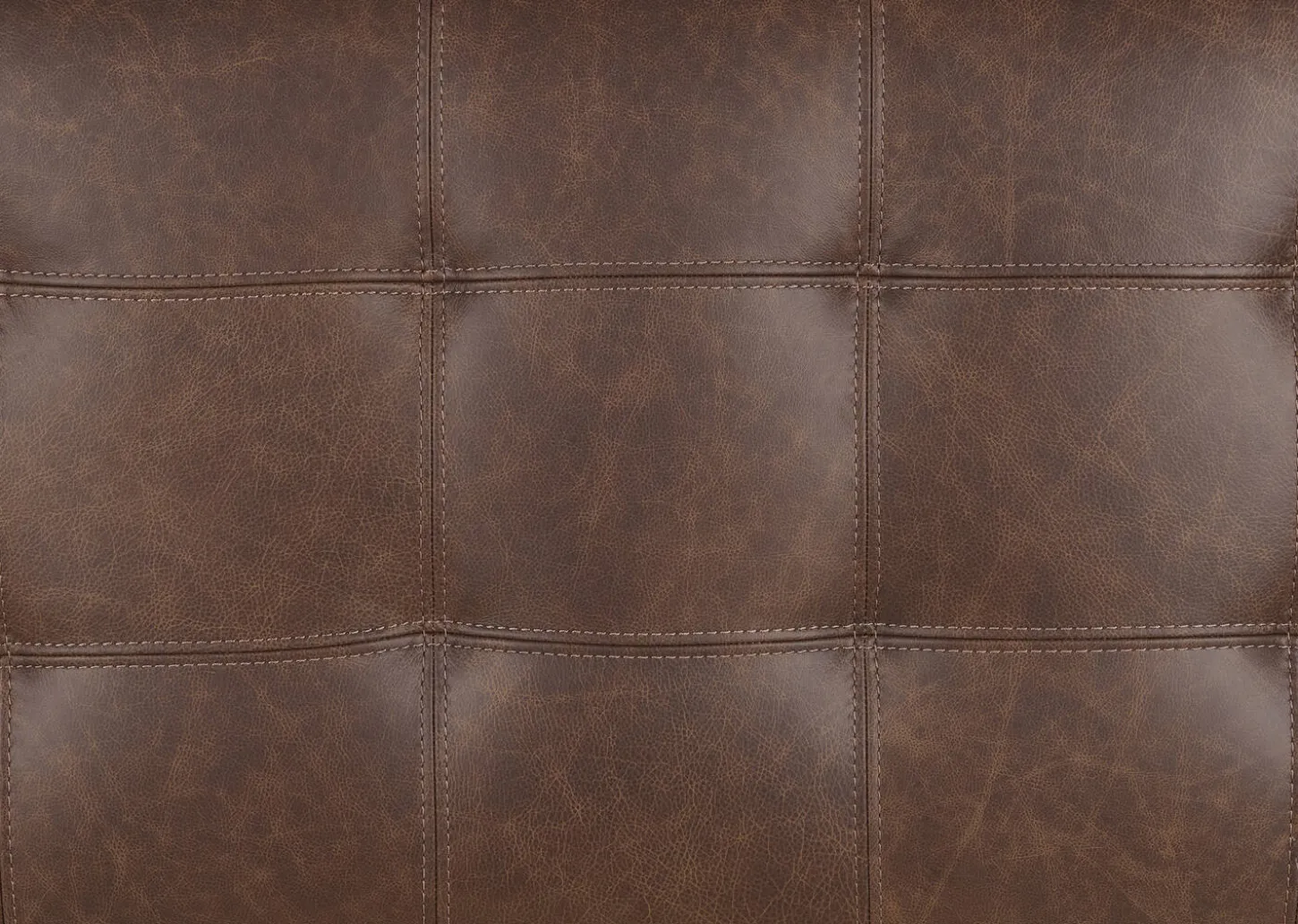 Carson Leather Ottoman