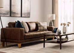Carson Leather Sofa