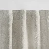 Cedric Curtain Panel 96" Ivory/Ash