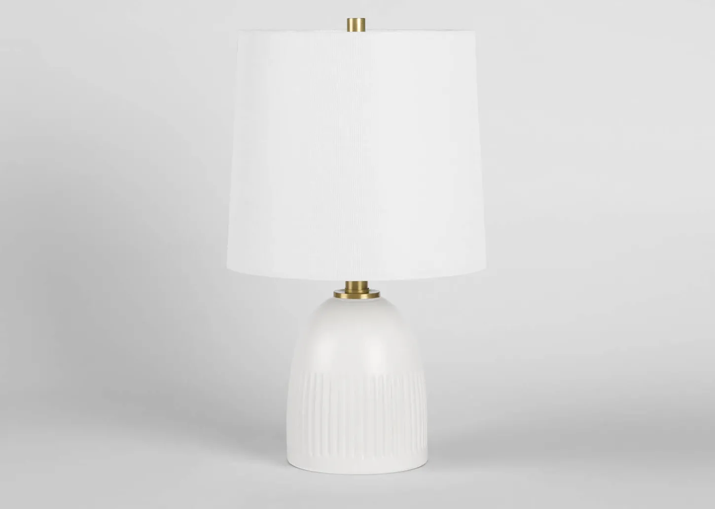 Chance Table Lamp Short White