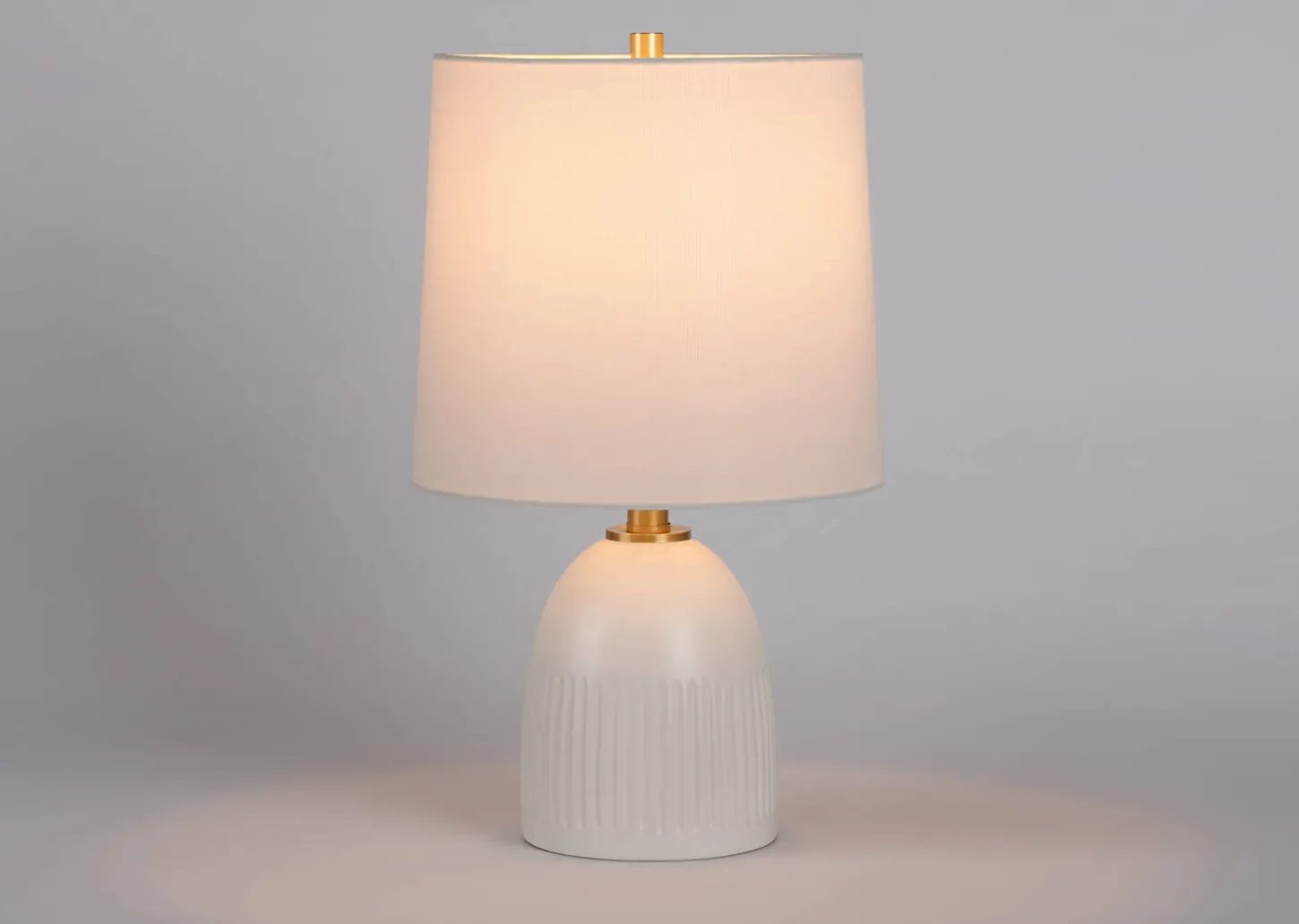 Chance Table Lamp Short White