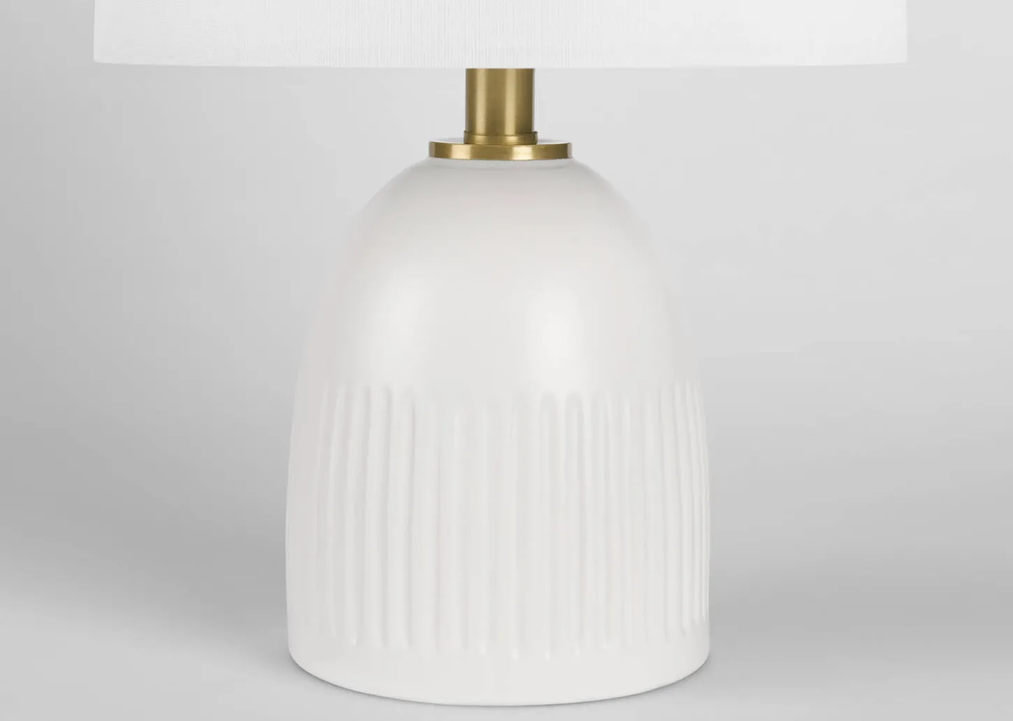 Chance Table Lamp Short White