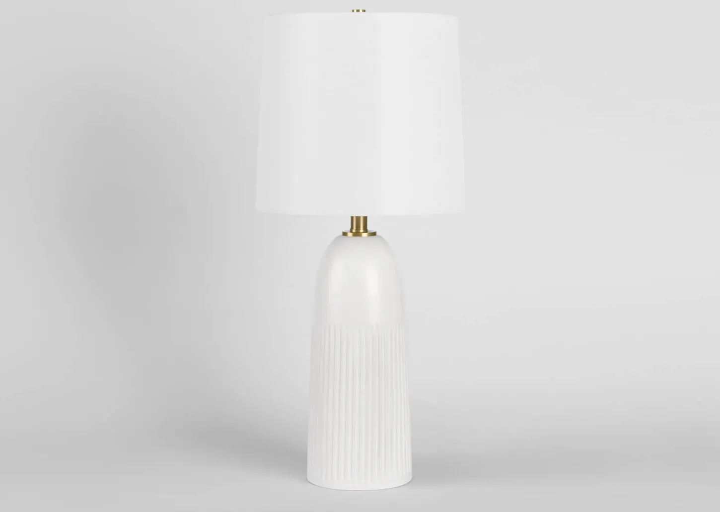 Chance Table Lamp Tall White