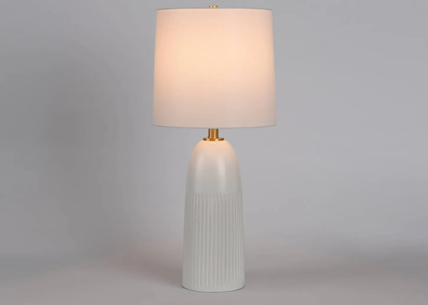 Chance Table Lamp Tall White