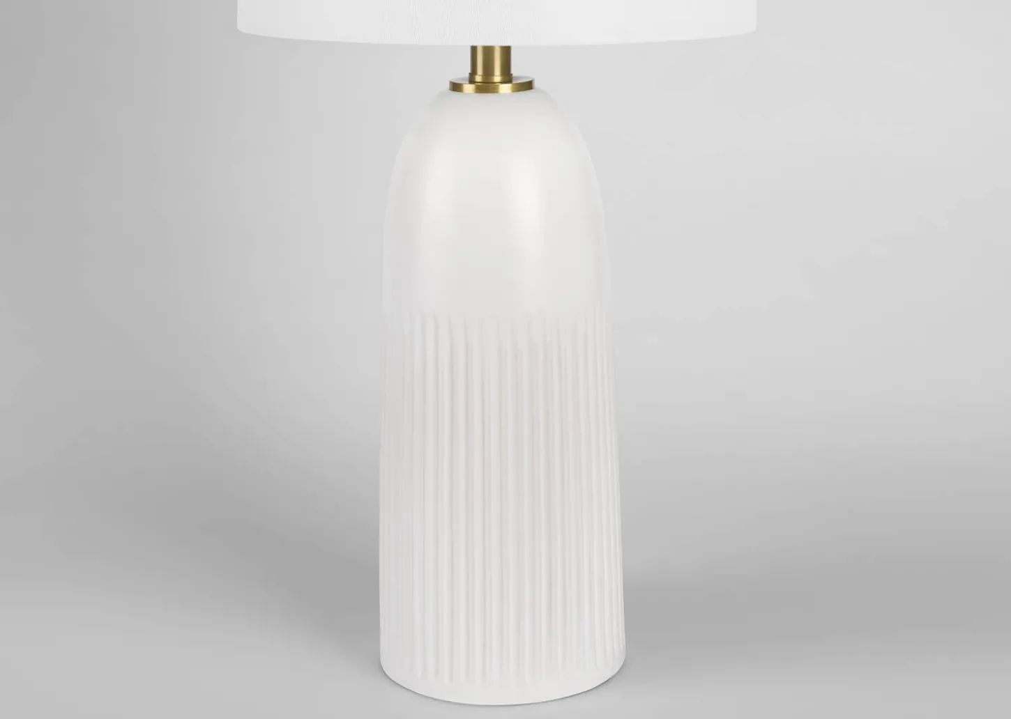 Chance Table Lamp Tall White