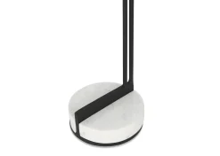 Chet Recycled Metal Accent Table -Ebony