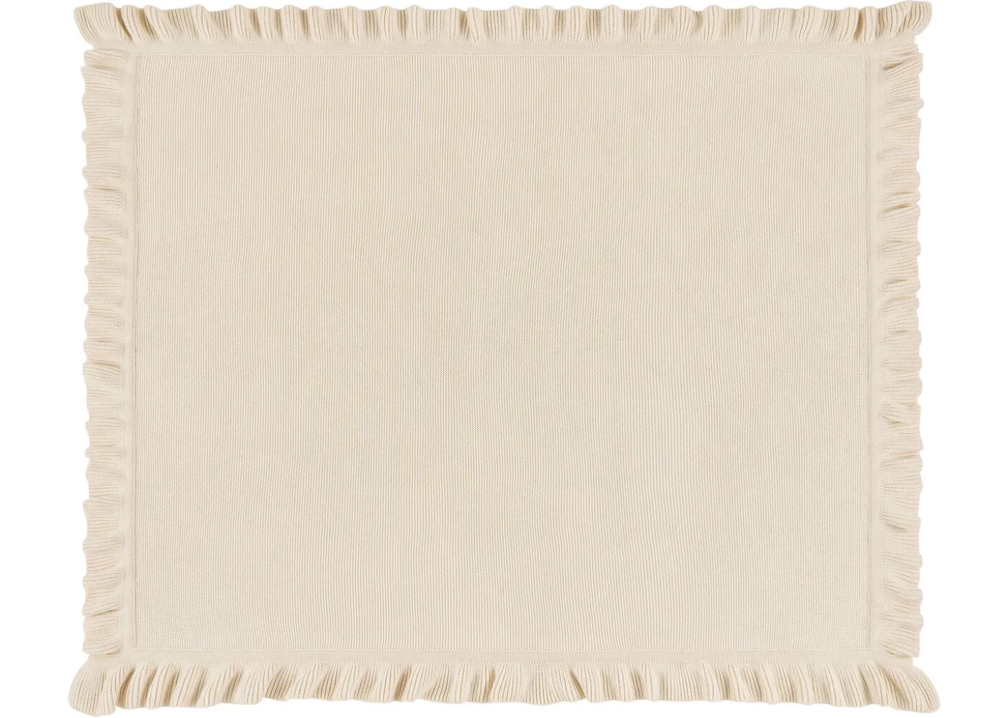 Claridge Cotton Ruffle Throw