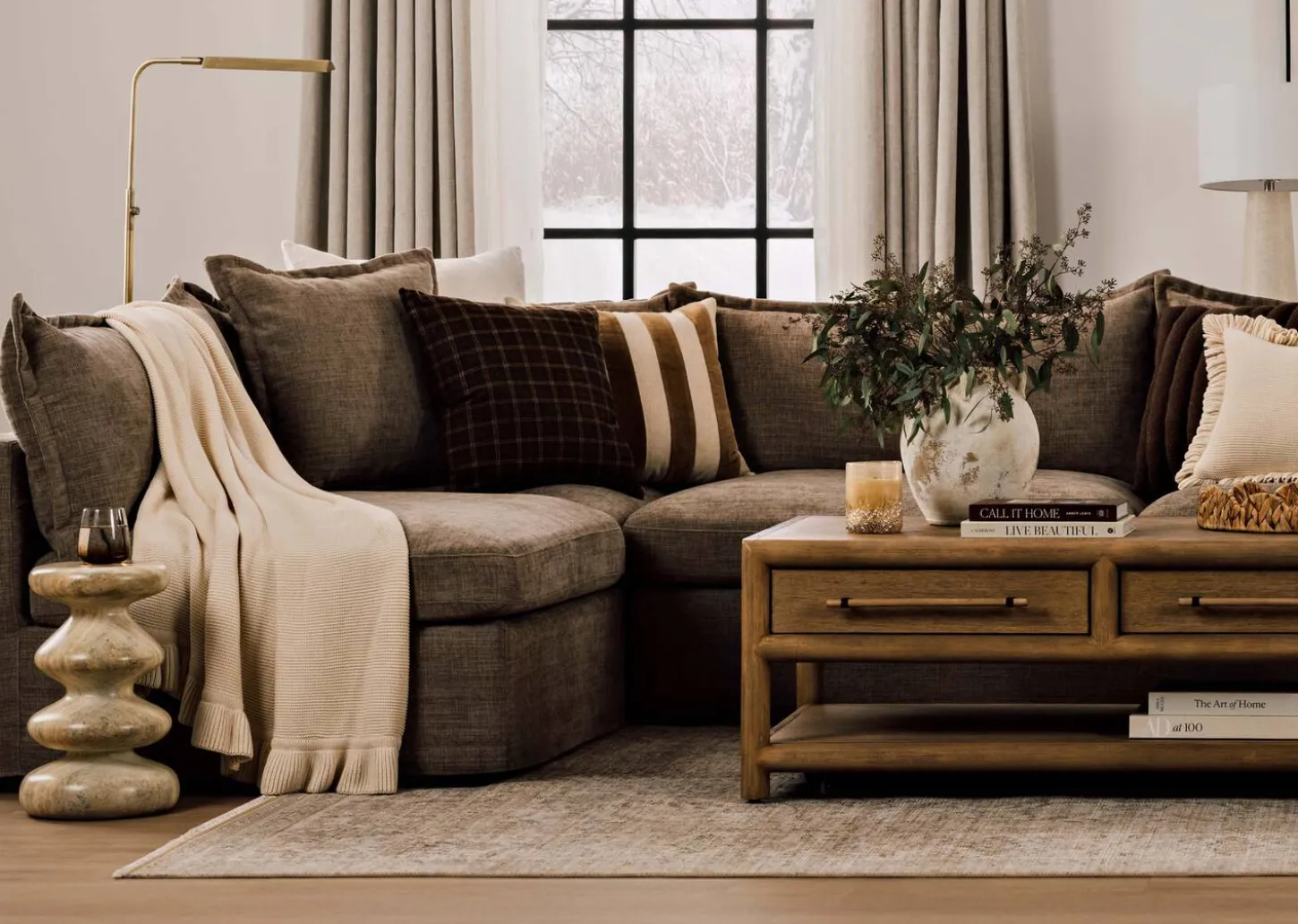 Claridge Cotton Ruffle Throw