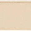 Crinkle Stitched Placemat Natural