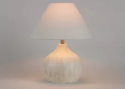 Darla Table Lamp White