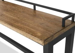 Dougal Reclaimed Wood Counter Console Table -Hughes Ale