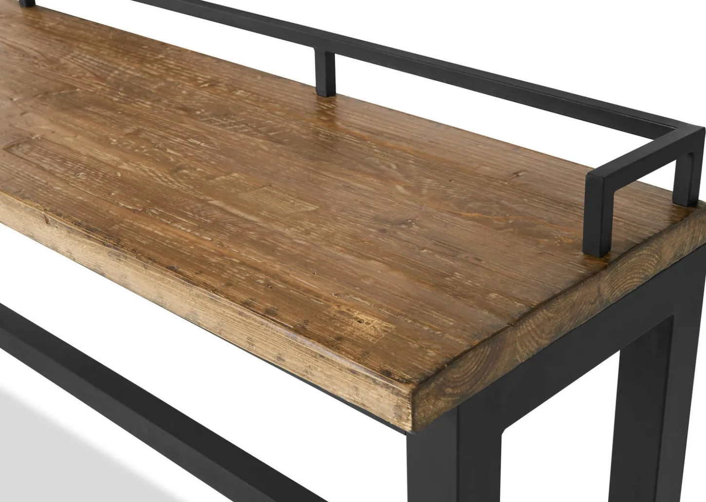 Dougal Reclaimed Wood Counter Console Table -Hughes Ale