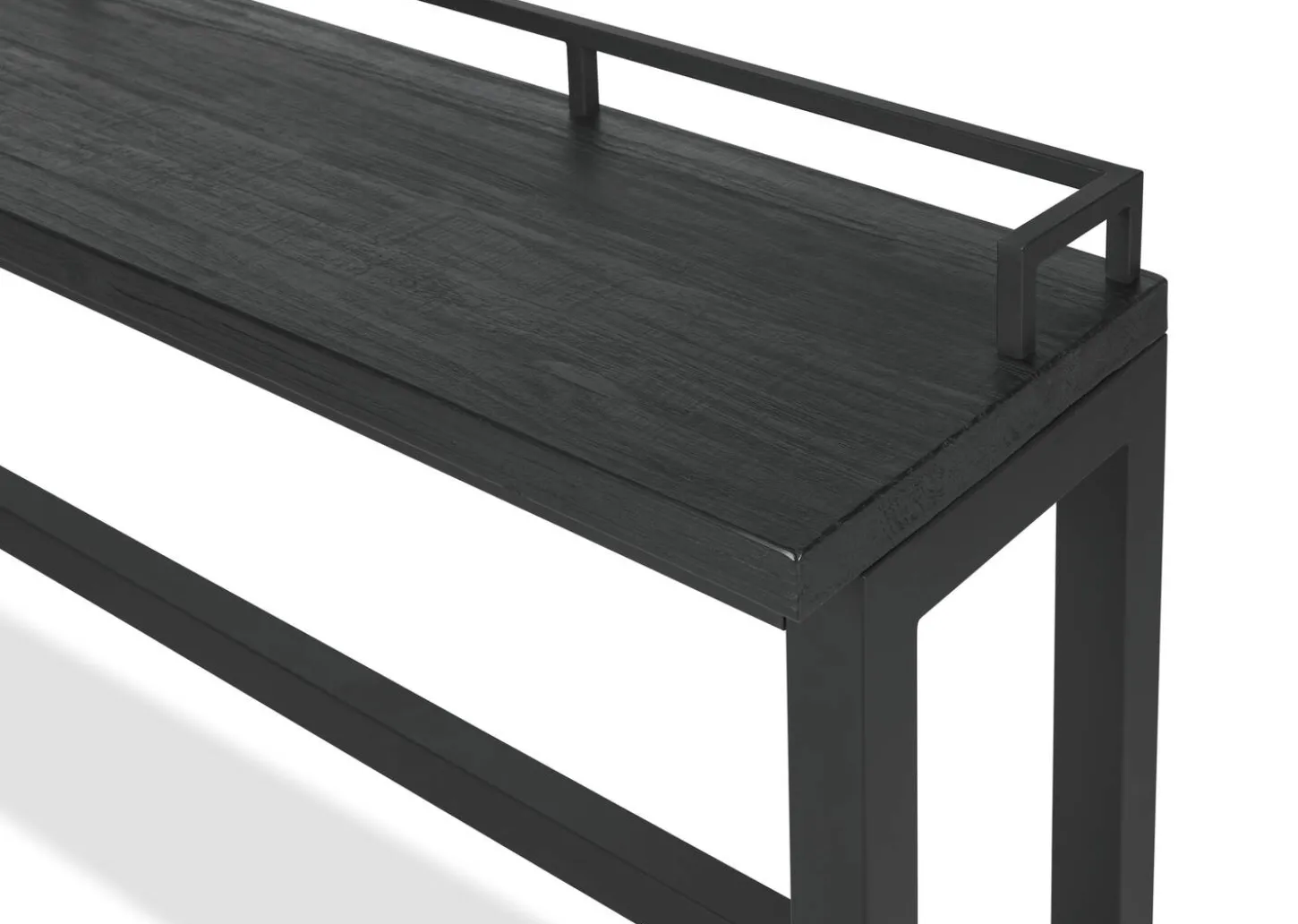 Dougal Reclaimed Wood Counter Console Table (71")