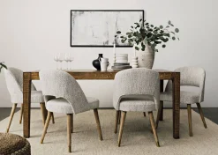 Dundas Reclaimed Wood Dining Table (71")