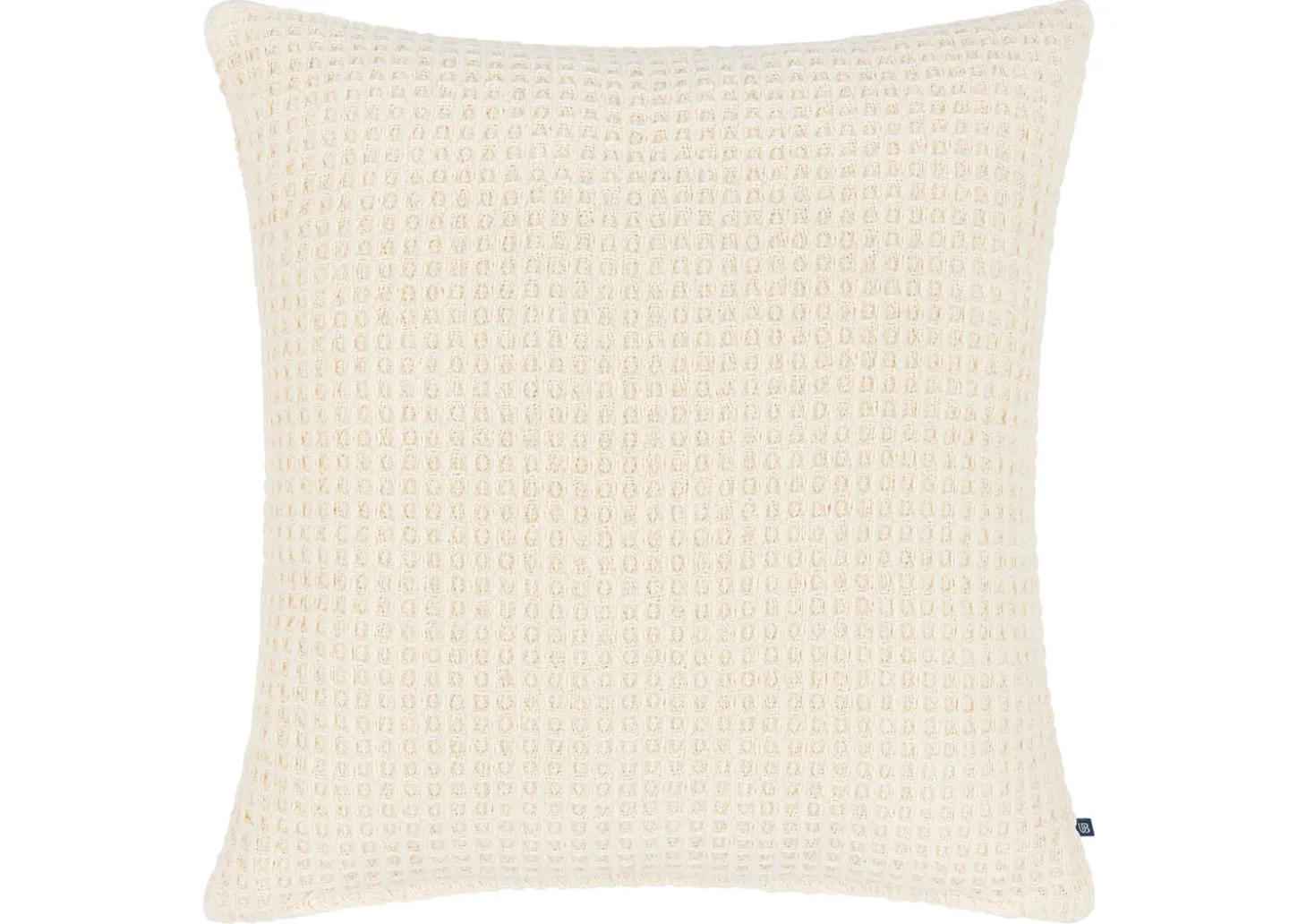 Edgell Cotton Waffle Pillow 20x20 Ivory