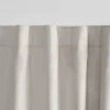 Edmar Blackout Curtain Panel 96" Oyster