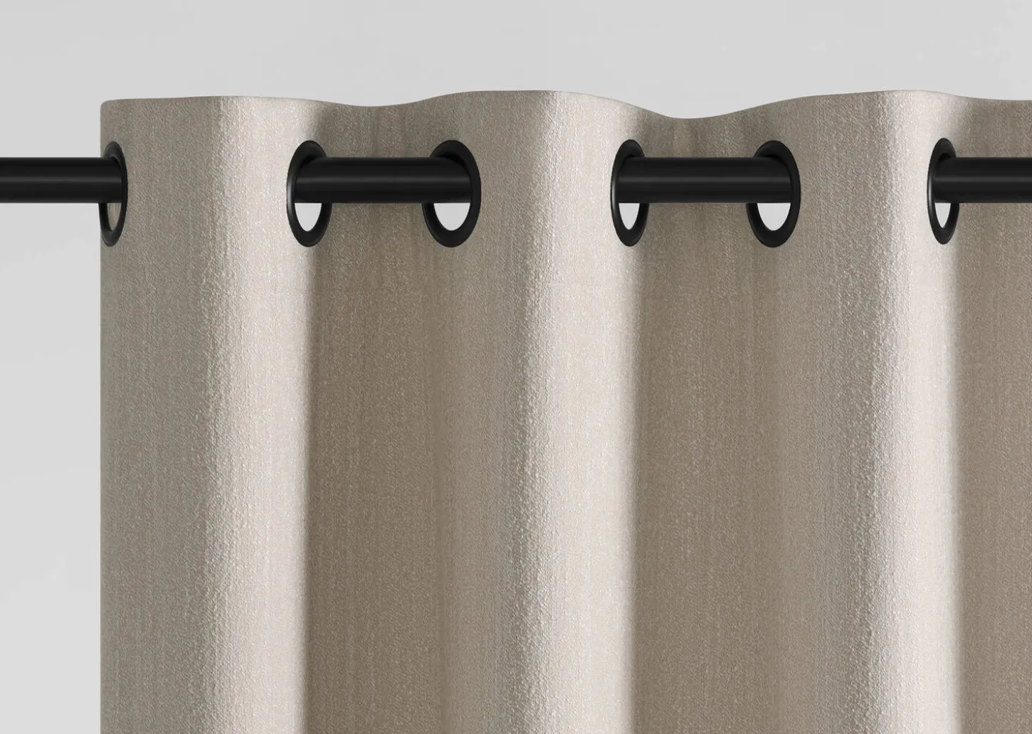 Emery Curtain Panel 96" Oyster