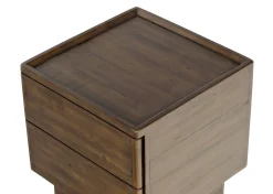 Ernesto Reclaimed Wood Side Table -Ayer Spice