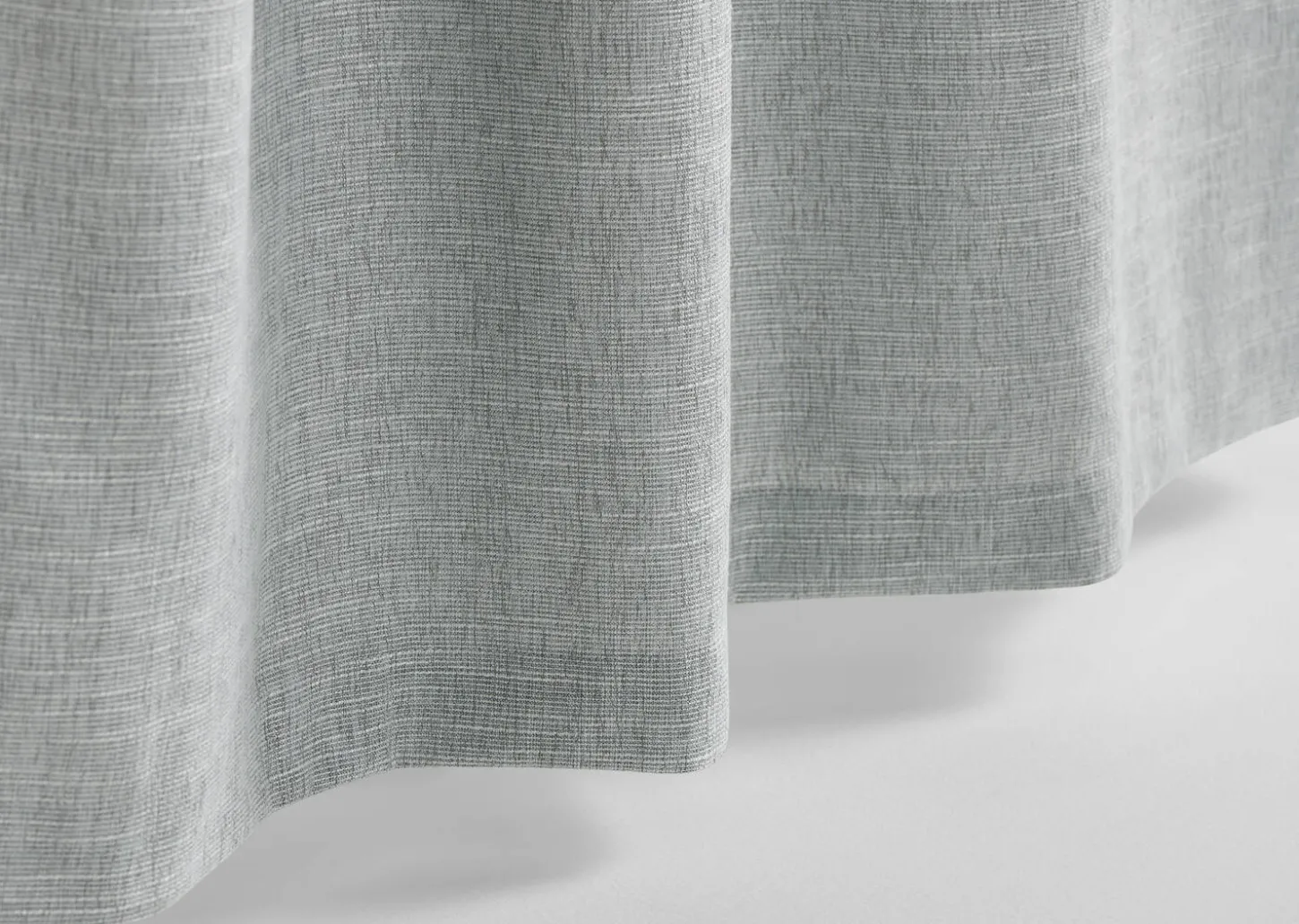 Essie Curtain Panel 96" Lt. Grey/Ivory