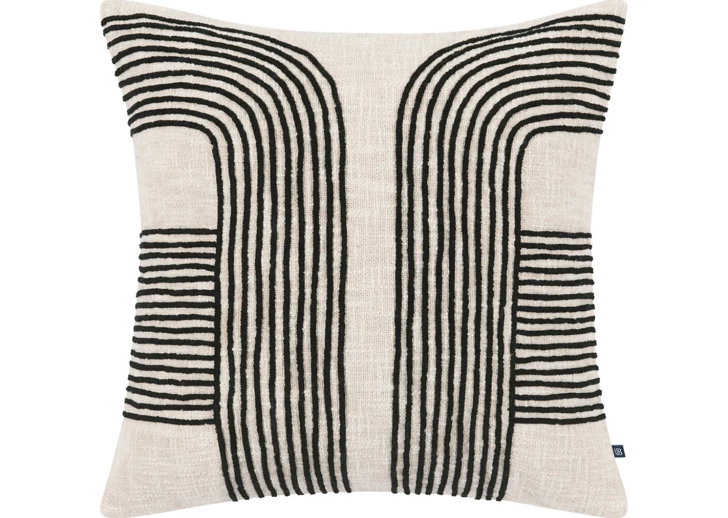 Evora Pillow Sand/Black
