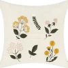 Flora Pillow 20x20 Ivory/Multi