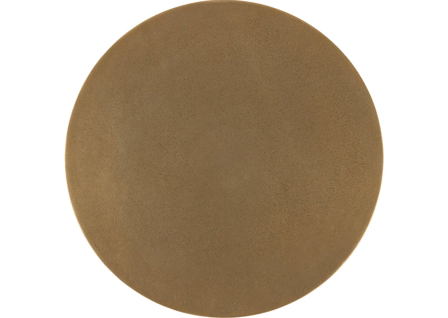 Gershwin Recycled Metal Accent Table -Brass