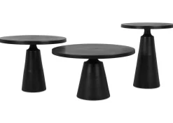 Gershwin Recycled Metal Round Coffee Table