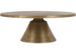 Gershwin Recycled Metal Round Coffee Table