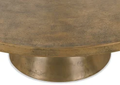 Gershwin Recycled Metal Round Coffee Table