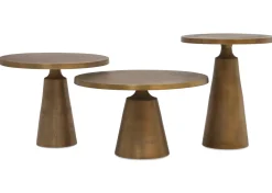 Gershwin Recycled Metal Side Table 24"