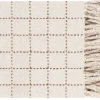Hendricks Cotton Check Throw Nat/Cara